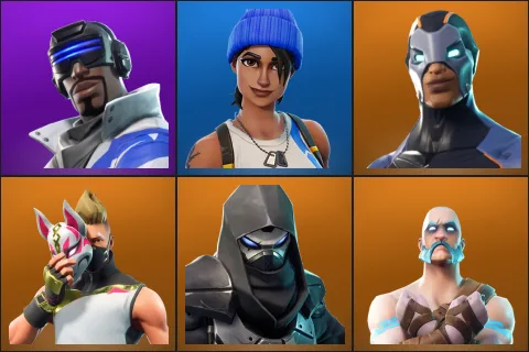 Blue Striker, Blue Team Leader, Carbide, Drift, Enforcer, Ragnarok