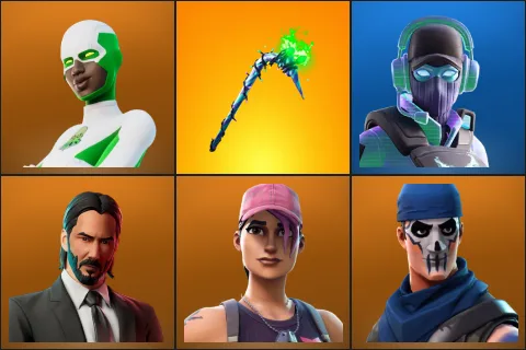 Backlash, Merry Mint Axe, Breakpoint, John Wick, Rose Team Leader, Warpaint