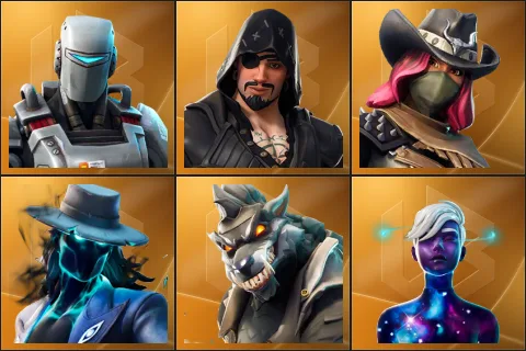 A.I.M., Blackheart, Calamity, Deadeye, Dire, Galaxy Scout