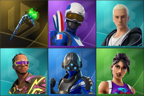 Merry Mint Axe, Mogul Master (FRA), Slim Shady, Lewis Hamilton, Trilogy, World Warrior