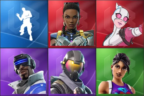 Laugh It Up, Shuri, Gwenpool, Blue Striker, Rogue Agent, World Warrior