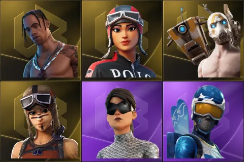 Travis Scott, Polo Prodigy, Psycho Bandit, Renegade Raider, Unchained Ramirez, Mogul Master