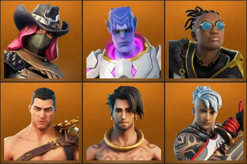 Calamity, Kymera, Malik, Menace, Raz, Ronin