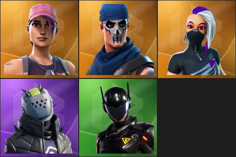 Rose Team Leader, Warpaint, Catalyst, X-Lord, B.R.U.T.E. Navigator
