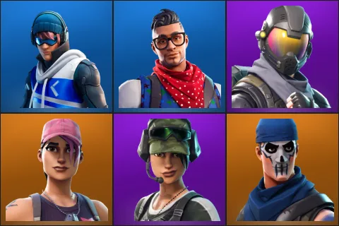 Point Patroller, Prodigy, Rogue Agent, Rose Team Leader, Trailblazer, Warpaint