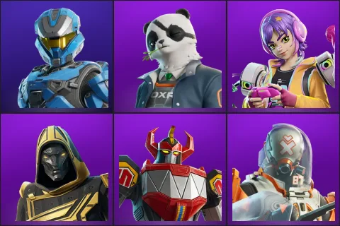 UNSC Spartan, Agent Patch, Battle Gamer Mae, Blitz Knight, Dino Megazord, Lt. Ripp Slade
