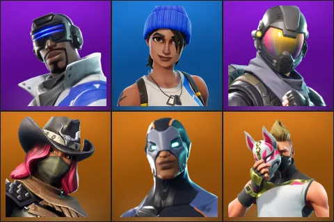 Blue Striker, Blue Team Leader, Rogue Agent, Calamity, Carbide, Drift