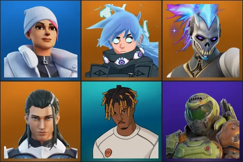Blizzard Bomber, Nezumi, Renzo the Destroyer, The Ageless, Slayer Juice WRLD, Doom Slayer
