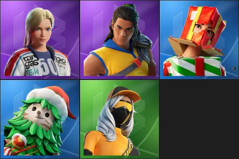 Dueling Dragons Jackie, Trailblazer Tai, Holiday Boxy, Winterfest Bushranger, Runway Racer