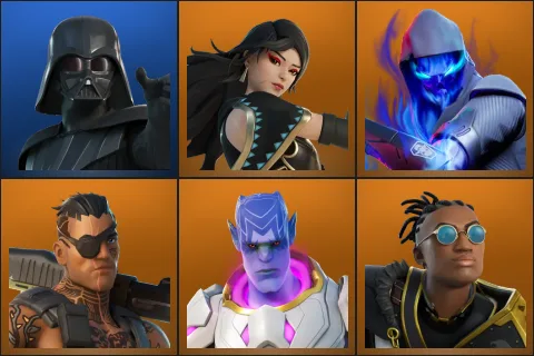 Darth Vader, Era, Fusion, Joey, Kymera, Malik