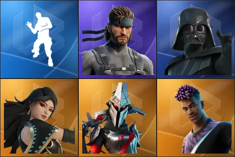 Laugh It Up, Solid Snake, Darth Vader, Era, Eternal Knight, Fade