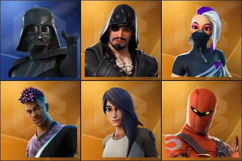 Darth Vader, Blackheart, Catalyst, Fade, Gear Specialist Maya, Hybrid