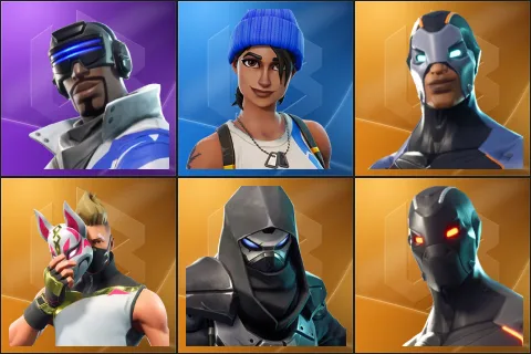Blue Striker, Blue Team Leader, Carbide, Drift, Enforcer, Omega