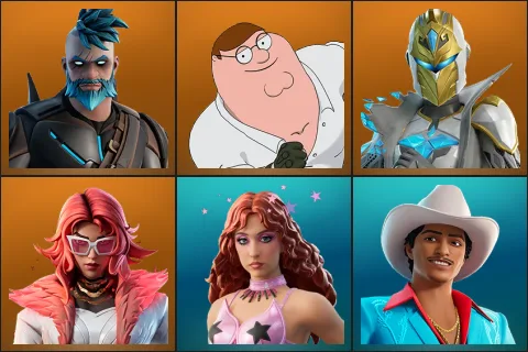 Omegarok, Peter Griffin, Spectra Knight, Valeria, Chappell Roan, Die With A Smile Bruno