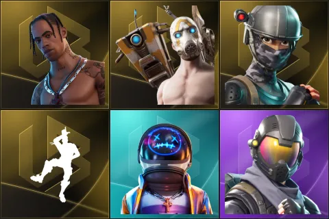 Travis Scott, Psycho Bandit, Elite Agent, Take The L, Astro Jack, Rogue Agent
