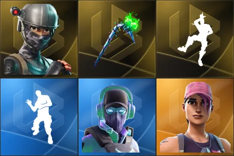 Elite Agent, Merry Mint Axe, Take The L, Laugh It Up, Breakpoint, Rose Team Leader
