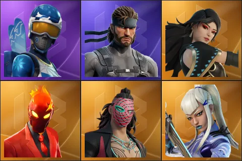 Mogul Master, Solid Snake, Era, Inferno, Kado Thorne, Mizuki