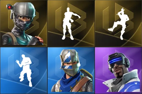 Elite Agent, Floss, Take The L, Laugh It Up, Blue Squire, Blue Striker