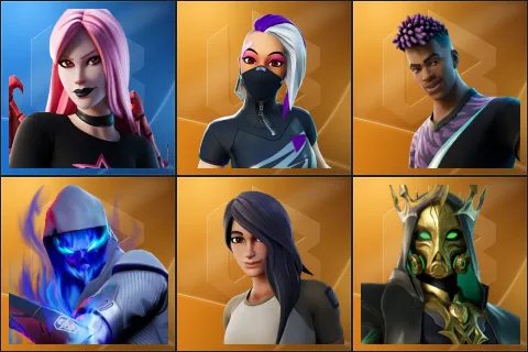 Haze, Catalyst, Fade, Fusion, Gear Specialist Maya, Hades