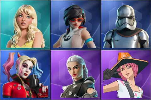 Sabrina Carpenter, Apprentice Evie, Captain Phasma, Rebirth Harley Quinn, Cassidy Quinn, Joss