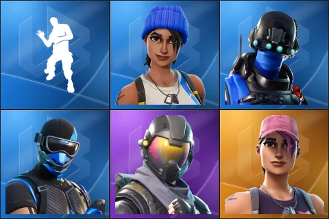 Laugh It Up, Blue Team Leader, Carbon Commando, Fixer, Rogue Agent, Rose Team Leader