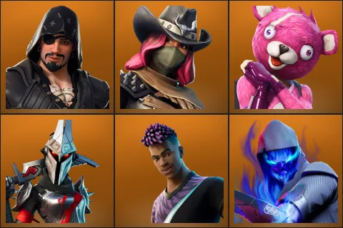 Blackheart, Calamity, Cuddle Team Leader, Eternal Knight, Fade, Fusion