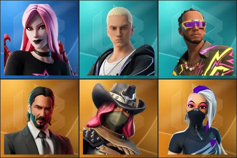Haze, Slim Shady, Lewis Hamilton, John Wick, Calamity, Catalyst