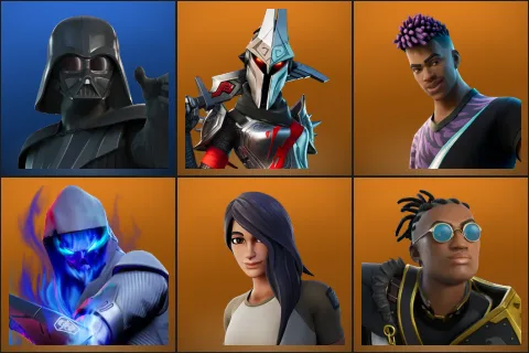 Darth Vader, Eternal Knight, Fade, Fusion, Gear Specialist Maya, Malik