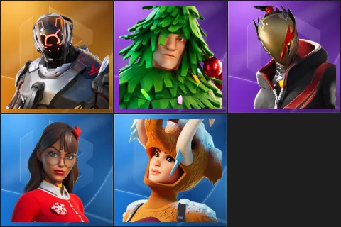 The Scientist, Lt. Evergreen, Red Strike, Krisabelle, Wooly Warrior