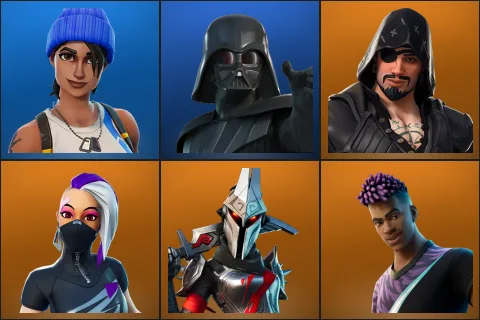 Blue Team Leader, Darth Vader, Blackheart, Catalyst, Eternal Knight, Fade