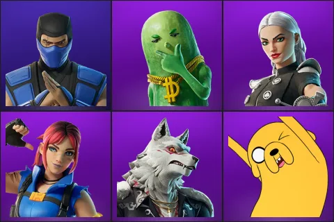 Sub-Zero (MK3), Big Dill, Cassidy Quinn, Explorer Emilie, Fletcher Kane, Jake the Dog