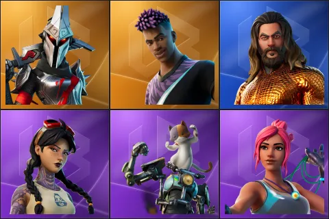 Eternal Knight, Fade, Aquaman, Jules, Kit, Ocean