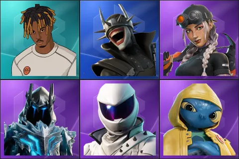 Slayer Juice WRLD, The Batman Who Laughs, Elite Jules, Exalted Ice King, Overtaker, Squibbly