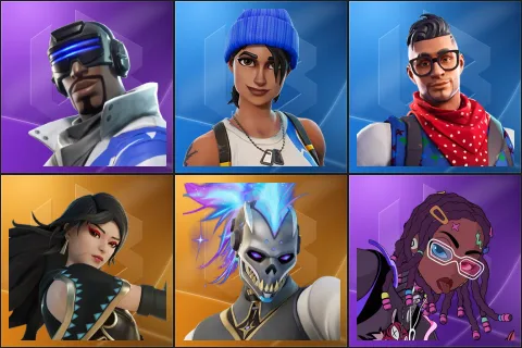 Blue Striker, Blue Team Leader, Prodigy, Era, Renzo the Destroyer, Imani