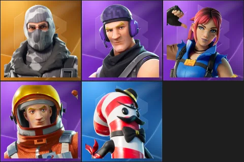 Havoc, Sub Commander, Explorer Emilie, Mission Specialist, Mr. Dappermint