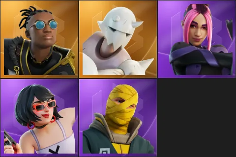 Malik, Snap, Adira, Evie, Stormfarer