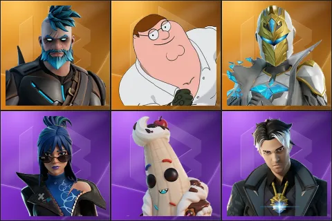 Omegarok, Peter Griffin, Spectra Knight, Hope, Lil Split, Montague