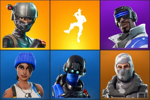 Elite Agent, Take The L, Blue Striker, Blue Team Leader, Carbon Commando, Havoc