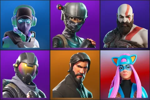 Breakpoint, Elite Agent, Kratos, Rogue Agent, The Reaper, Alli