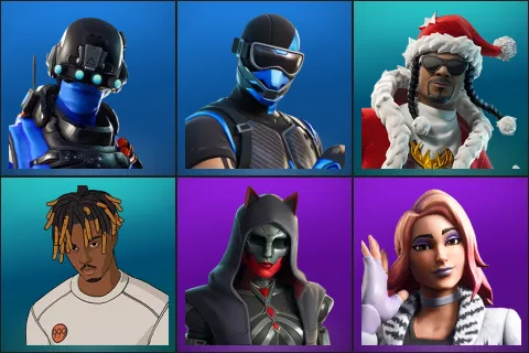 Carbon Commando, Fixer, Santa Dogg, Slayer Juice WRLD, Felina, Wilde
