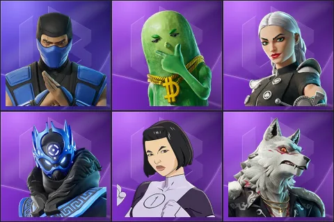 Sub-Zero (MK3), Big Dill, Cassidy Quinn, Cobalt Snowfoot, Dupli-Kate, Fletcher Kane