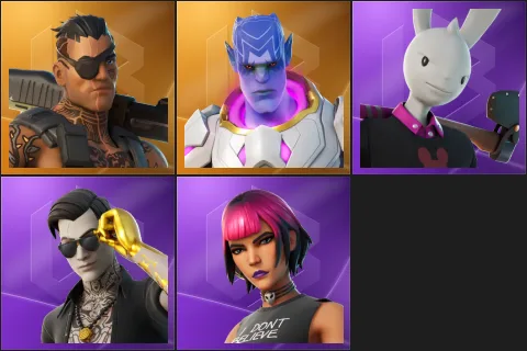 Joey, Kymera, Guggimon, Midsummer Midas, Sunny