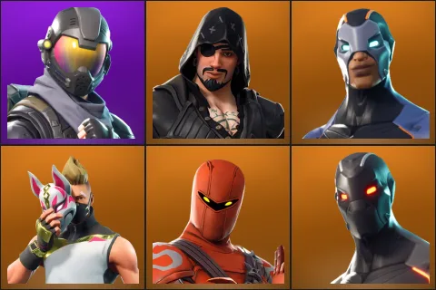 Rogue Agent, Blackheart, Carbide, Drift, Hybrid, Omega