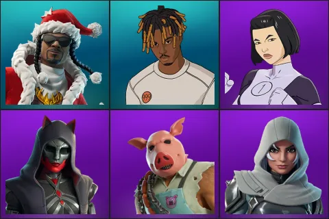 Santa Dogg, Slayer Juice WRLD, Dupli-Kate, Felina, Pig the Butcher, Vanguard Zadie