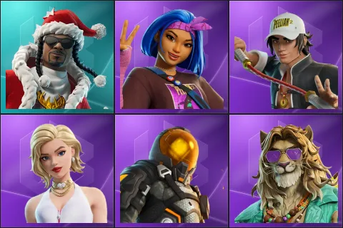 Santa Dogg, Carina, Carter Wu, Cat Holloway, Dark Voyager (Reality Redacted), Kingston