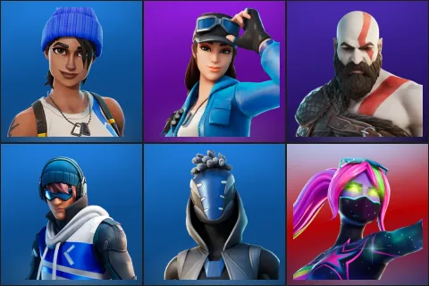Blue Team Leader, Cloud Striker, Kratos, Point Patroller, Sultura, Galaxia