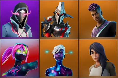 Xander, Eternal Knight, Fade, Galaxia, Galaxy Scout, Gear Specialist Maya