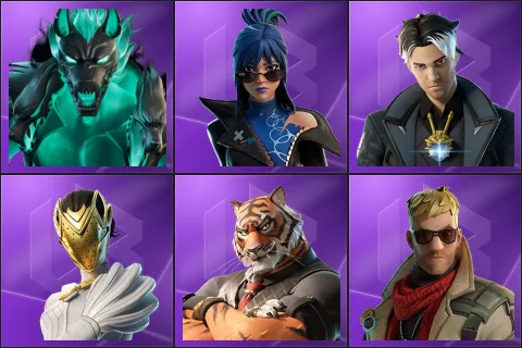 Cerberus, Hope, Montague, Nisha, Oscar, Vengeance Jones