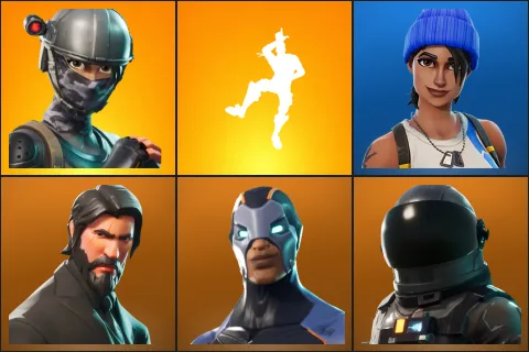 Elite Agent, Take The L, Blue Team Leader, The Reaper, Carbide, Dark Voyager