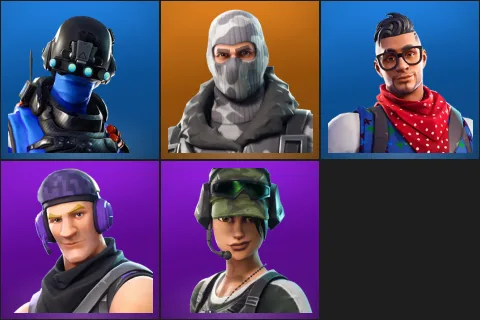 Carbon Commando, Havoc, Prodigy, Sub Commander, Trailblazer